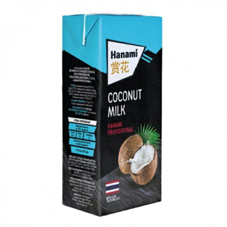 Кокосовое молоко HANAMI PROFESSIONAL 1000мл  