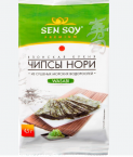 Чипсы Нори Wasabi из морской капусты/4,5 гр/Сэнсой Премиум																								