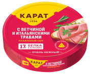 Сыр плавленый с ветчиной и итальянскими травами м.д.ж. 25%, 130 г